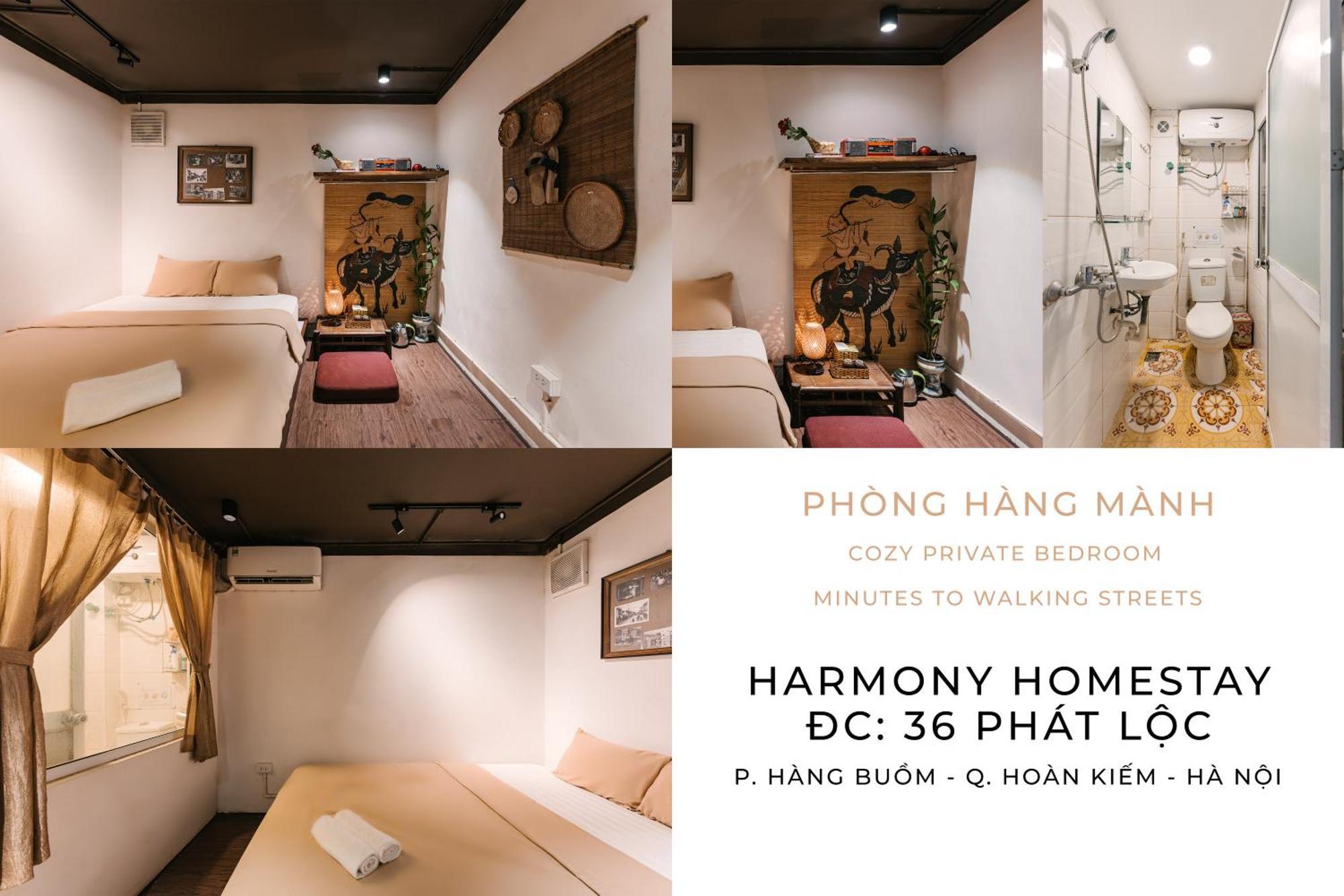 Harmony Homestay - Hanoi Homestay In Old Quarter Exterior foto