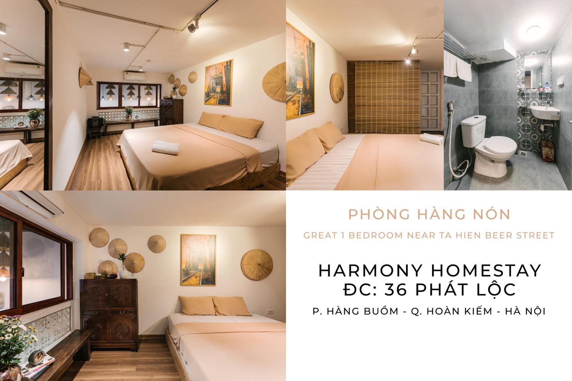 Harmony Homestay - Hanoi Homestay In Old Quarter Exterior foto