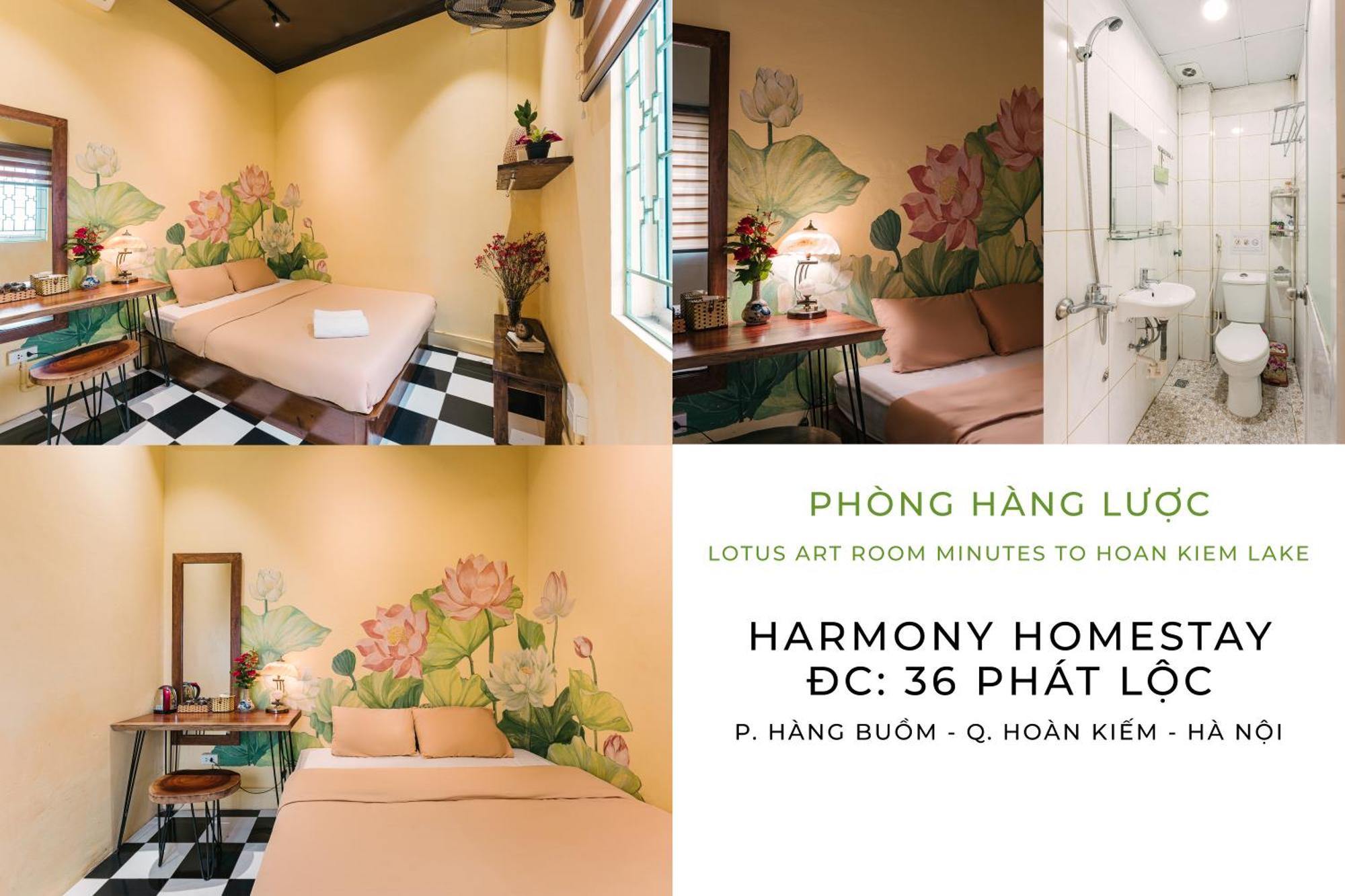 Harmony Homestay - Hanoi Homestay In Old Quarter Exterior foto